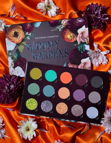 Gloomy Gardens Palette Dieverune Cosmetics