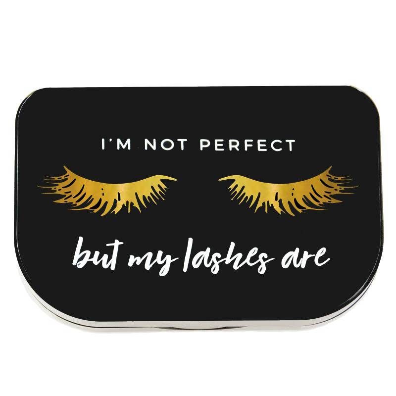 I'm not perfect' lash case Lilly Lashes