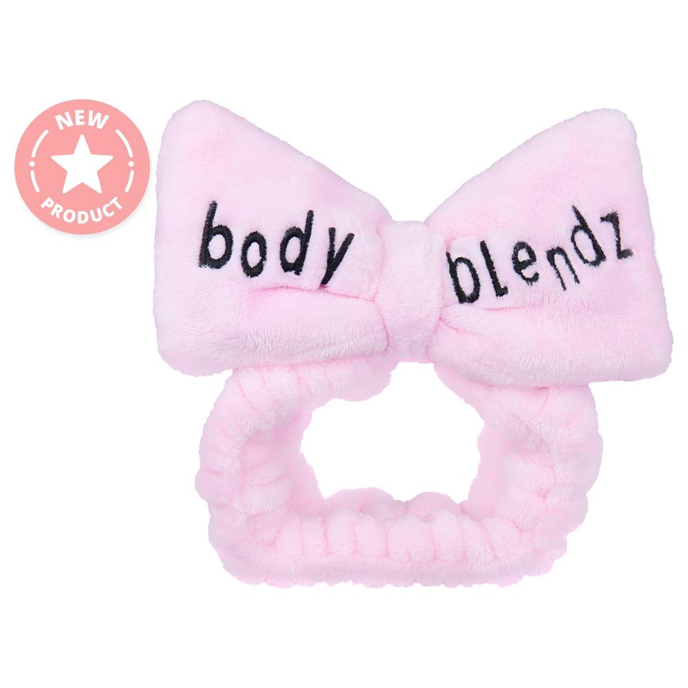 Pink Bow Headband Bodyblendz