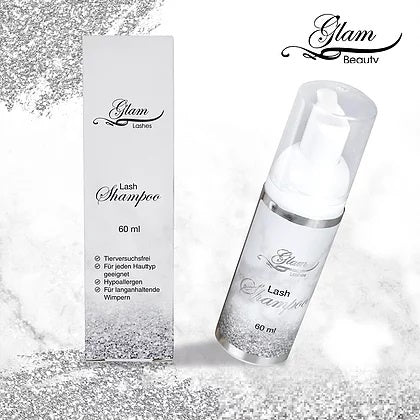 Glam Lashes - Shampoo & Bürste Glam Beauty
