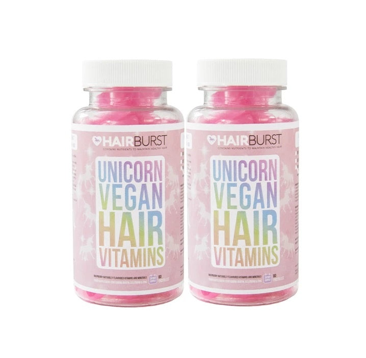 Unicorn Vegan Hair Vitamins Duo (2 months) Hairburst