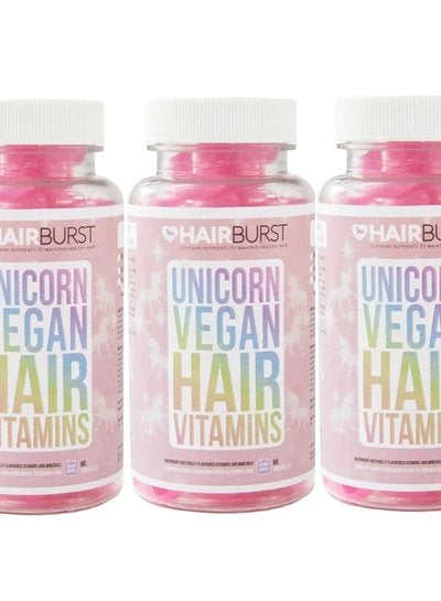 Unicorn Vegan Hair Vitamins Trio (3months) Hairburst