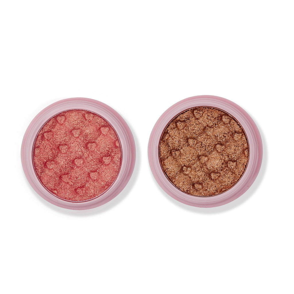 Glimmer Shadow Duo Set - Cotton Candy & Iced Latte Ace Beauté