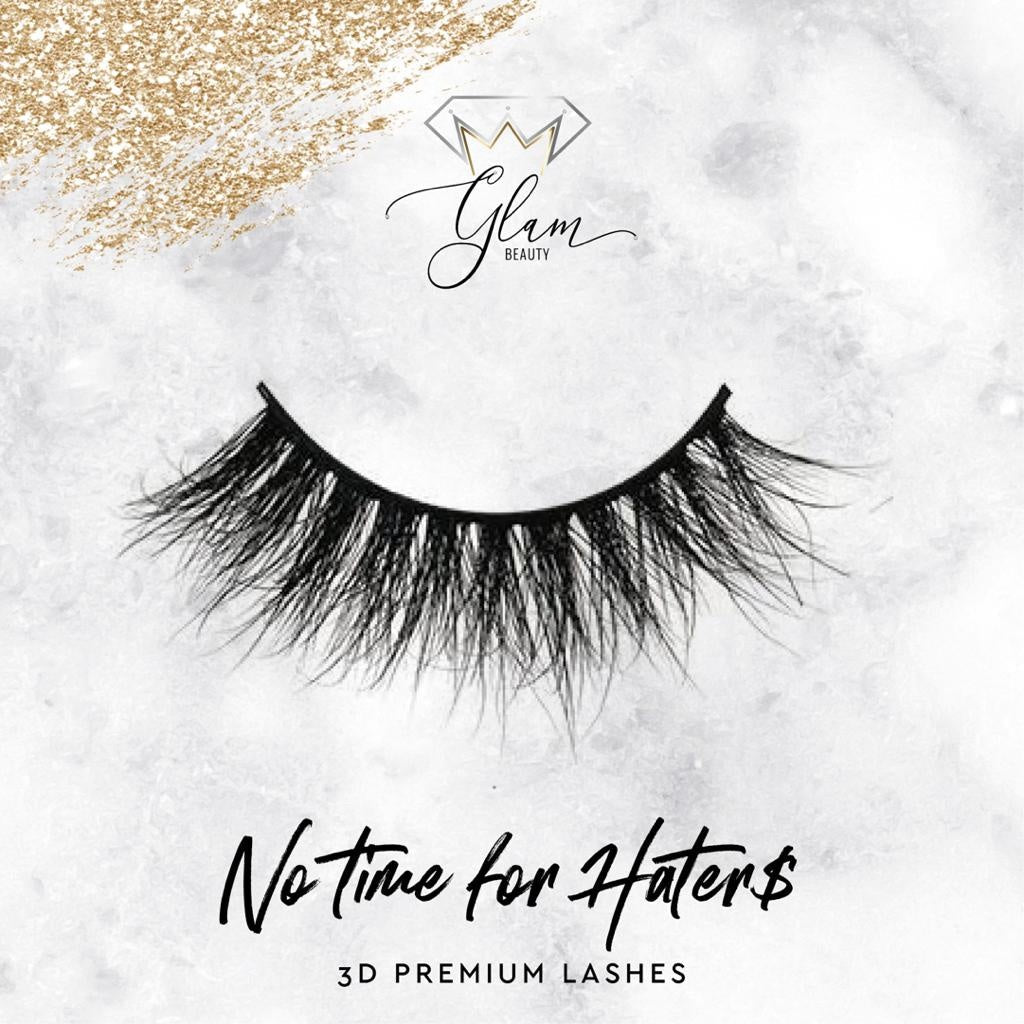 Glam Lashes Premium - No Time for Hater$ Glam Beauty