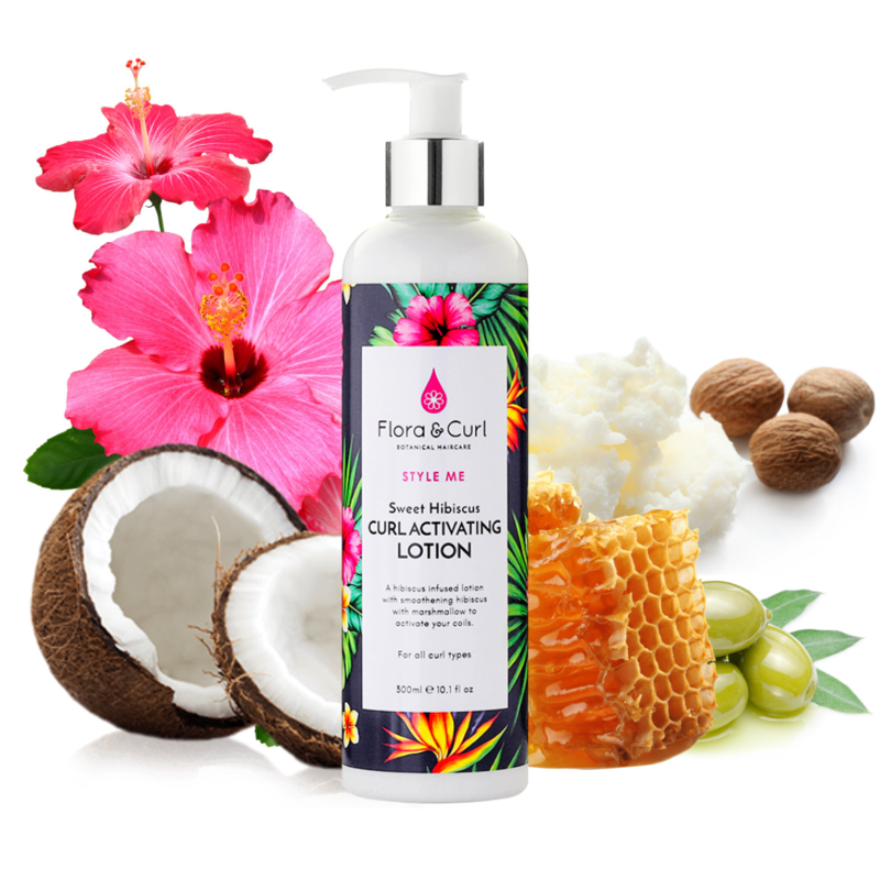 Flora & Curl - Sweet Hibiscus Curl Activating Lotion Flora & Curl