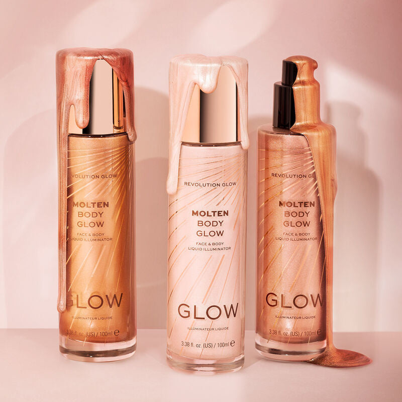 Glow Molten Body Bronze Liquid Illuminator Makeup Revolution