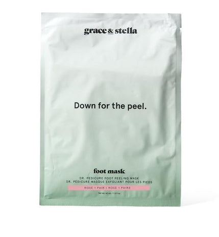 Dr. Pedicure Foot Peeling Mask - Rose grace & stella