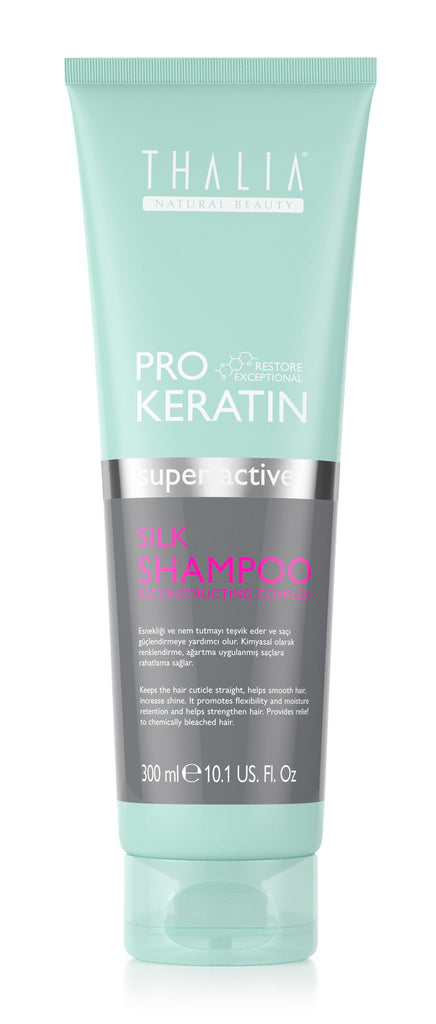 Pro Keratin Silk Shampoo 300ml Thalia Beauty