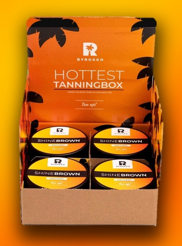Hottest Tanning Box (4x Shinebrown) BYROKKO