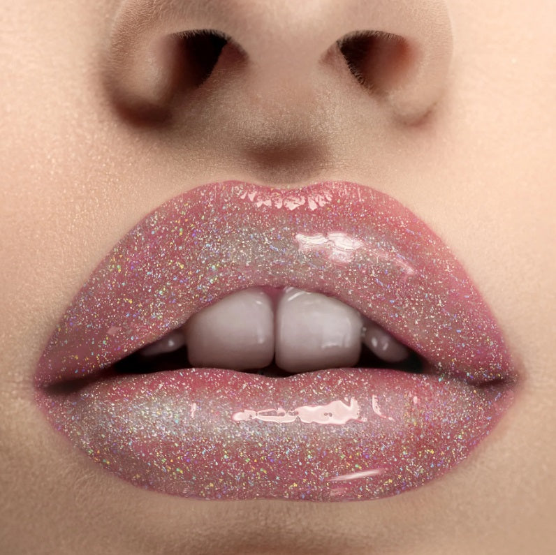Holographic glitter Lipgloss - as above Jolie Beauty