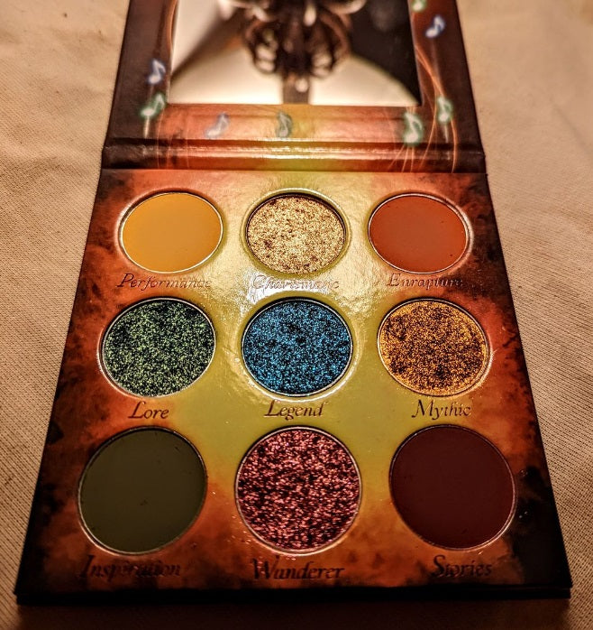Bard Palette *NEW stained glass style* Fantasy Cosmetica