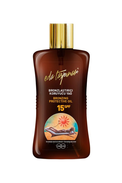 Intense Bronzing Oil 200ml - SPF 15 Eda Taspinar