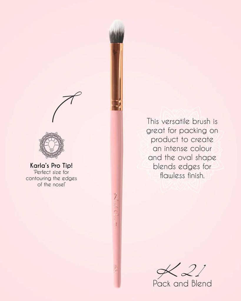 6 Piece Essential Brush Collection Karla Cosmetics