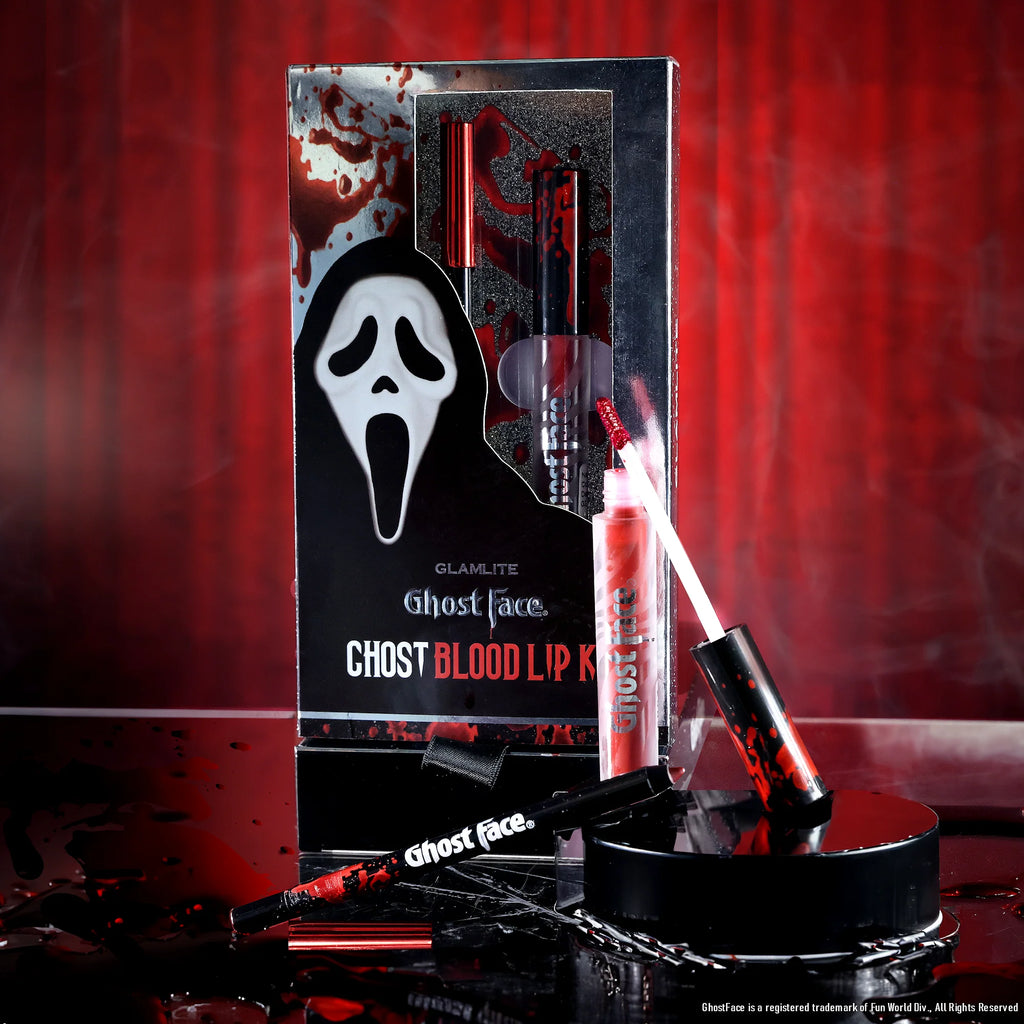 GHOST FACE™ X GLAMLITE BLOOD LIP KIT *PRE ORDER SHIPPING IN AROUND 1-2 WEEKS* Glamlite