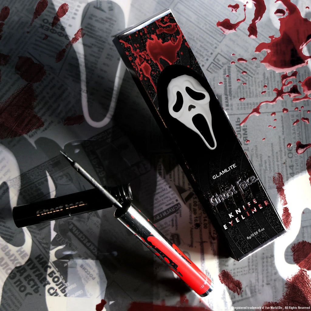 GHOST FACE™ X GLAMLITE KNIFE EYELINER *PRE ORDER SHIPPING IN AROUND 1-2 WEEKS* Glamlite