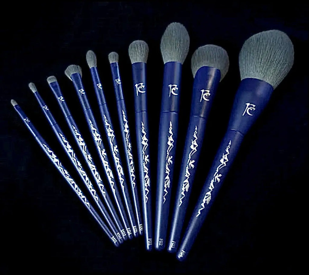 Ice Dragon Full Brushset 10pcs Fantasy Cosmetica