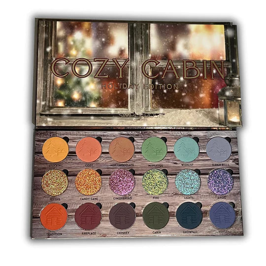 Cozy Cabin Holiday Edition Palette Simply Posh Cosmetics