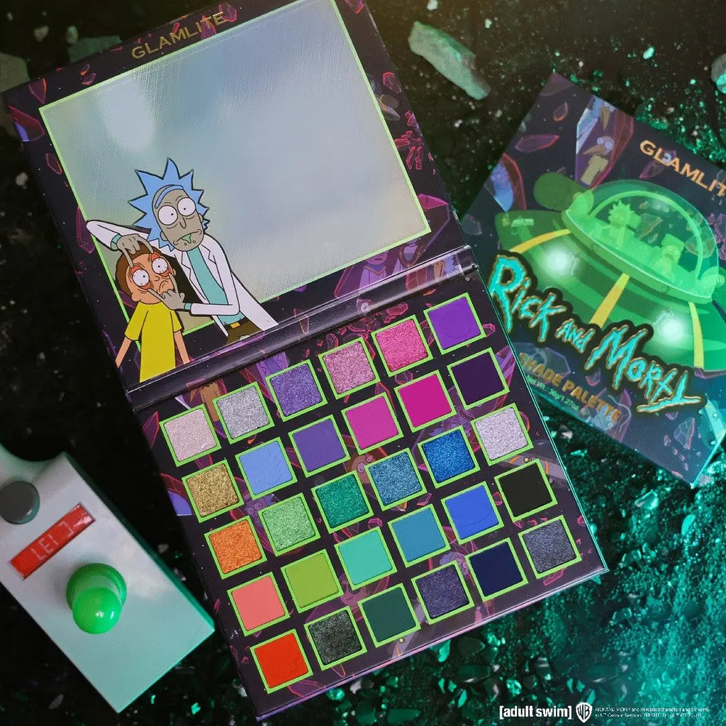 RICK & MORTY 30 COLOR PALETTE Glamlite