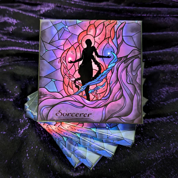 Sorcerer Palette *NEW stained glass style* Fantasy Cosmetica