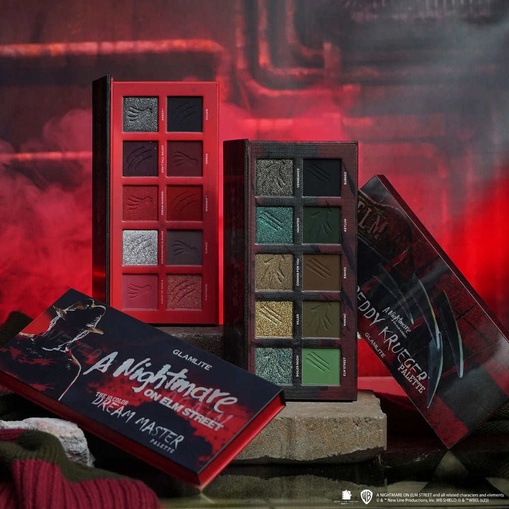 A NIGHTMARE ON ELM STREET PALETTE BUNDLE Glamlite