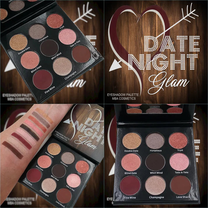 Date Night Glam Palette MBA Cosmetics
