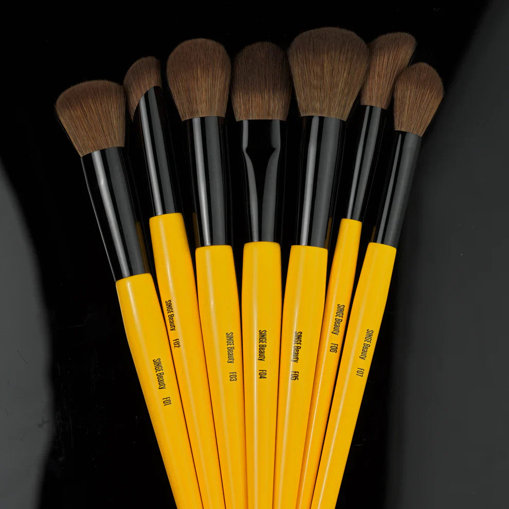 THE 7-PIECE FACE BRUSH SET SiNGE Beauty