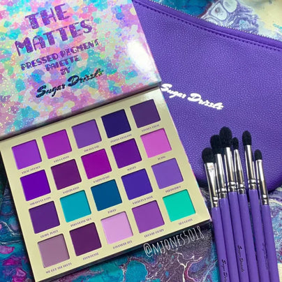 The Mattes Rainbow Purple Palette Sugar Drizzle