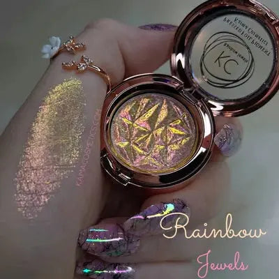 Pressed foil pigment - Rainbow jewels Kaima Cosmetics